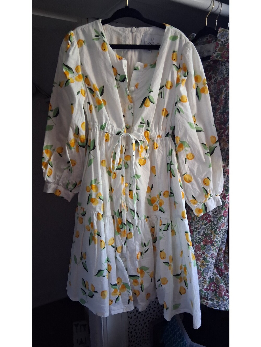 Dainty Jewells Lemon Dress For Girls